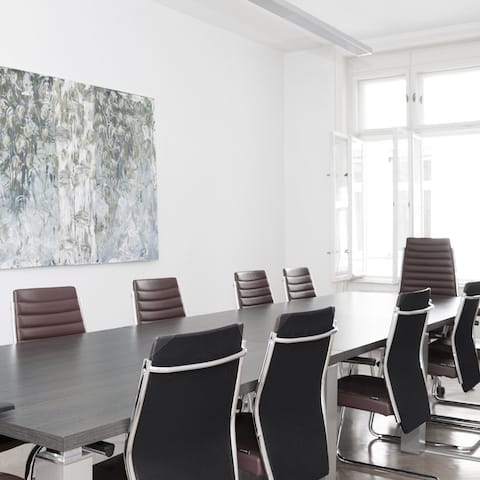Konferenzraum, RIGERL Rechtsanwalt